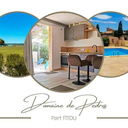 Natural Escape Air-conditioned T2 Bis Pools And Private Estate In Fitou! Fitou