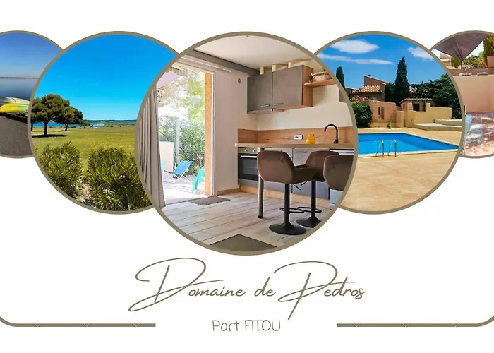 Natural Escape Air-conditioned T2 Bis Pools And Private Estate In Fitou! Fitou