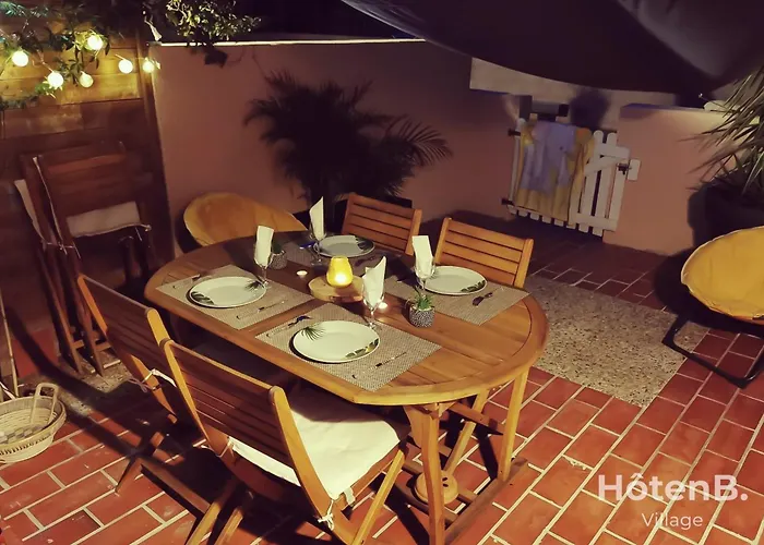 Natural Escape Air-conditioned T2 Bis Pools And Private Estate In Fitou! *